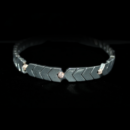 Arrowed Hematite Bracelet